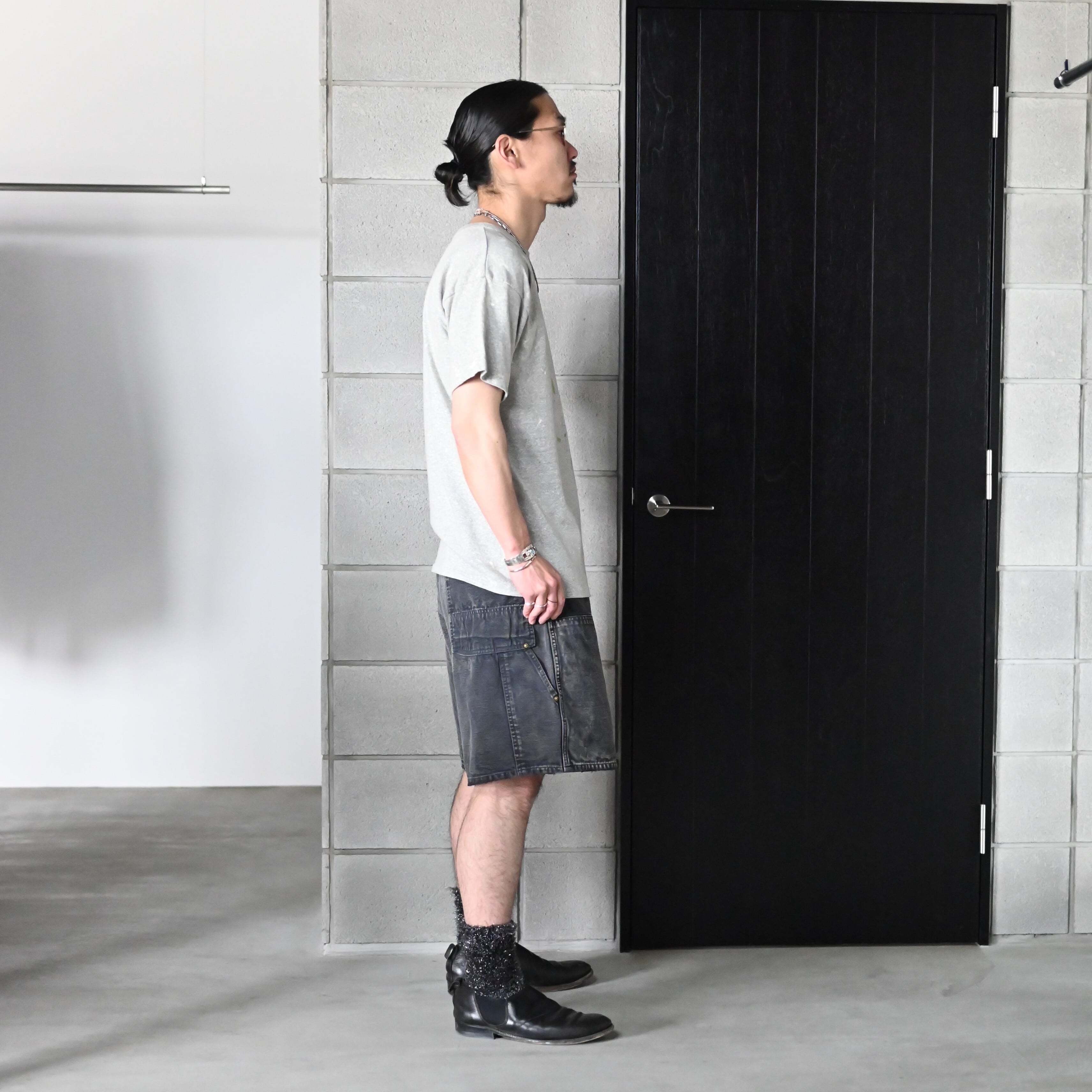 BOWWOW(バウワウ)レーヨンシャツ、ダブルニーダックショーツ | GANKO