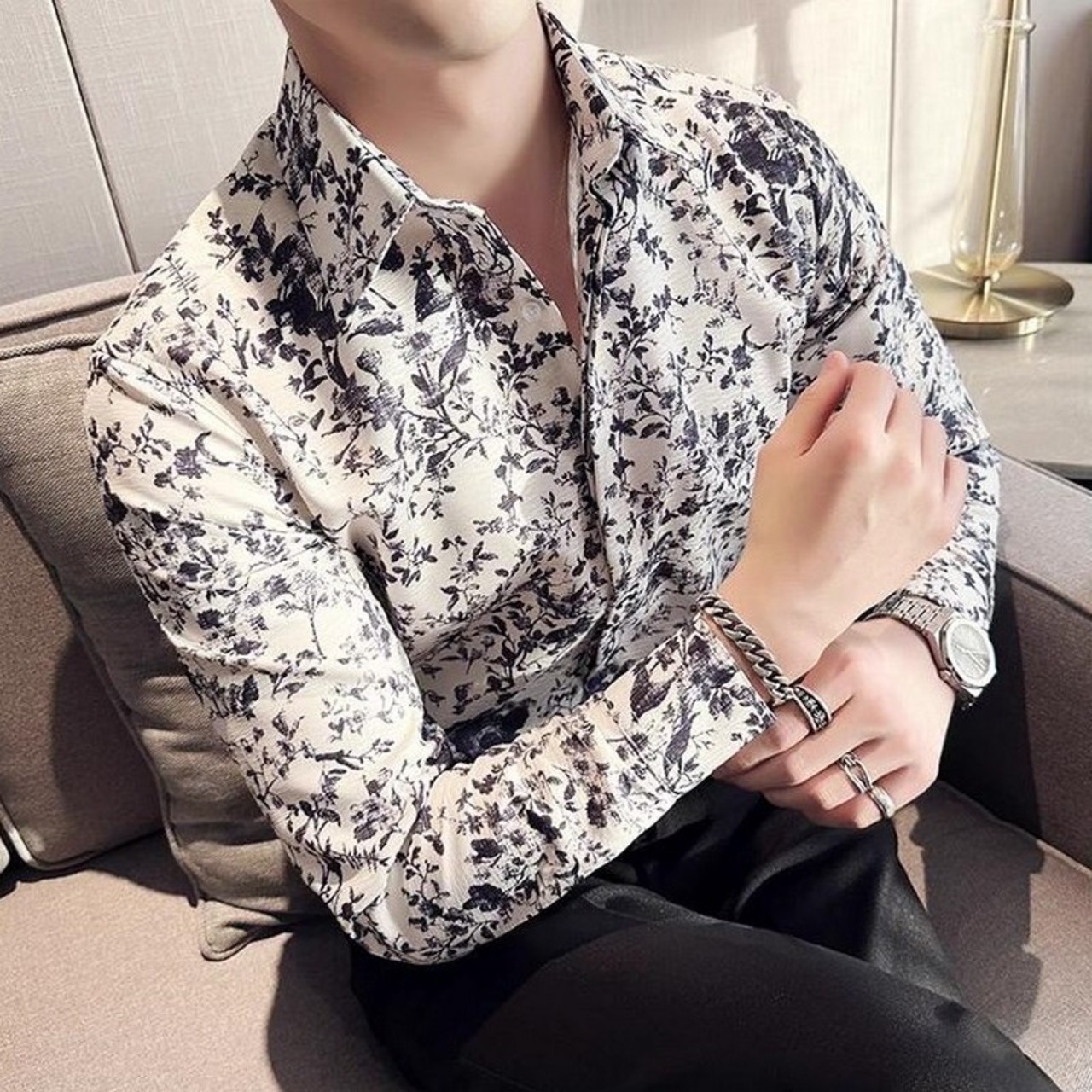 printed shirt tops 00177