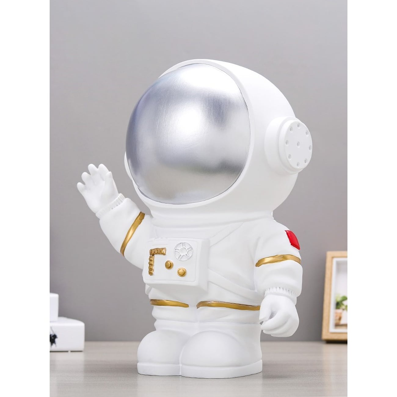 貯金箱 宇宙飛行士 ソフビ y551□こくぎん 富士銀行 こくぎん ソフビ