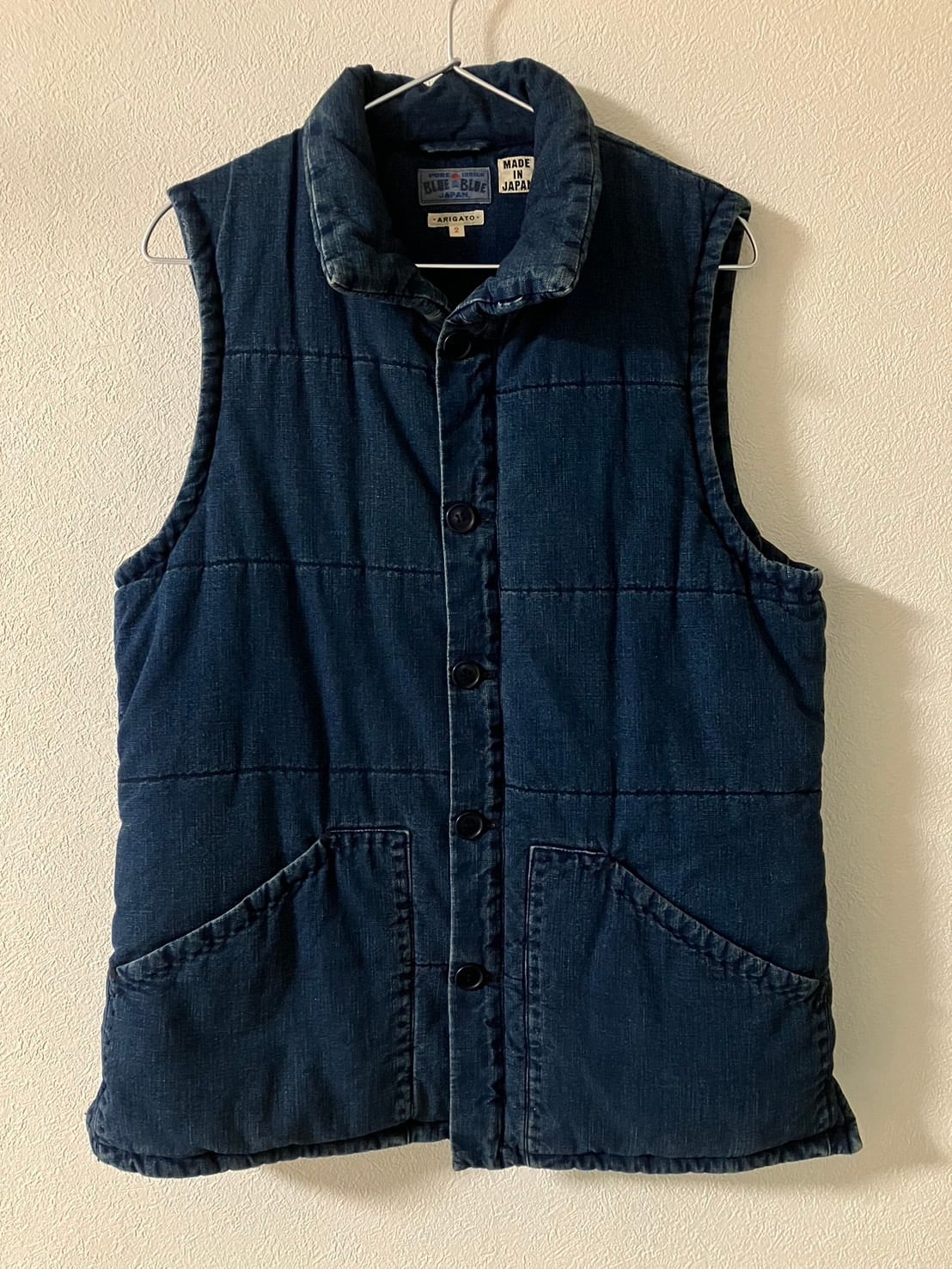 ジャケット/アウター 新品 ナノユニバース サーモライト中綿 デニム