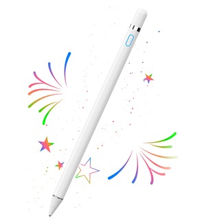 【努力特価】タッチペン Kenkor スタイラスペン iPad/Android/スマホ/タブレット/iPhone対応 たっちぺん 1.5mm銅製ペン先 高感度 極細 iPad ペン USB充電式 スマートフォン スマホ ペン