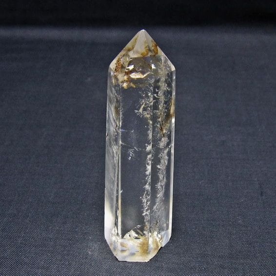 水晶 六角柱 ポイント 置物 一点物 142-11130