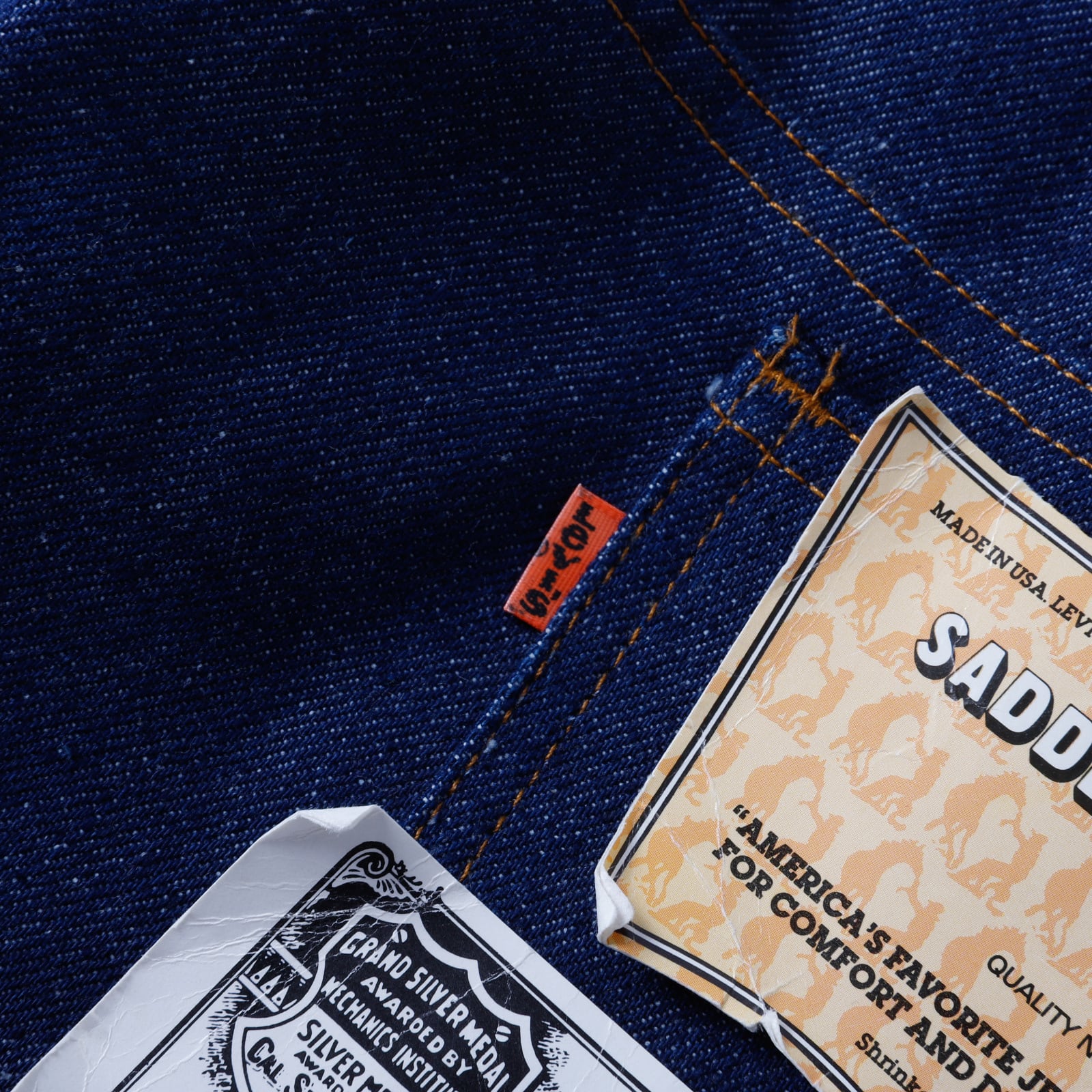未使用】80s Levi's 517 special vintage denim dead stock made in