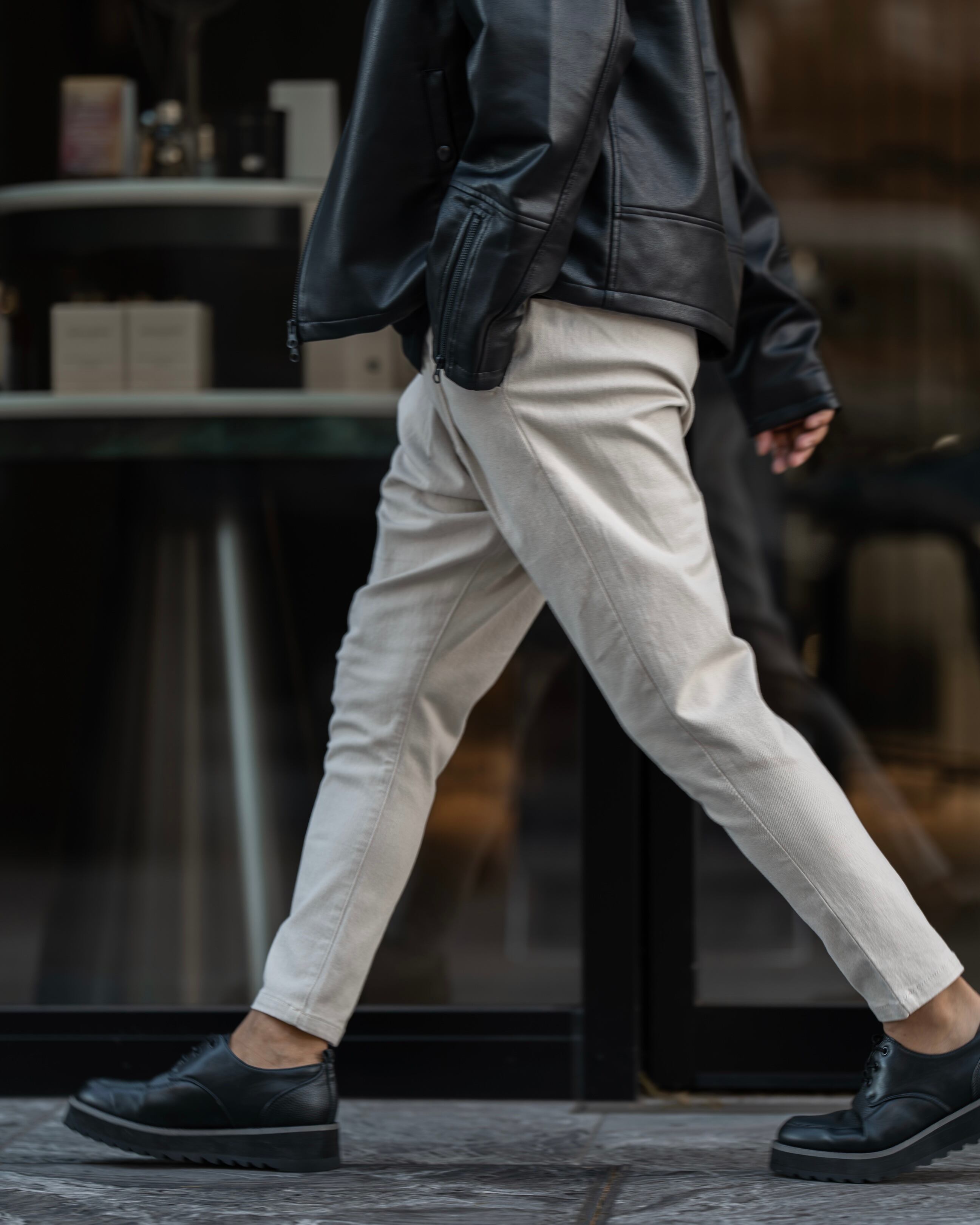 Stretch Twill Unique Three Dimensional Pants［2503amy-5］イージー