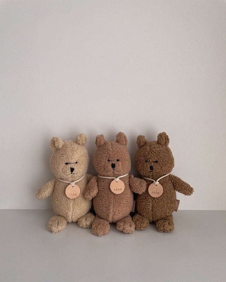 ハンドメイド　テディベア ナッツくん fc3a38b70d341bd9f9d512e8b22756