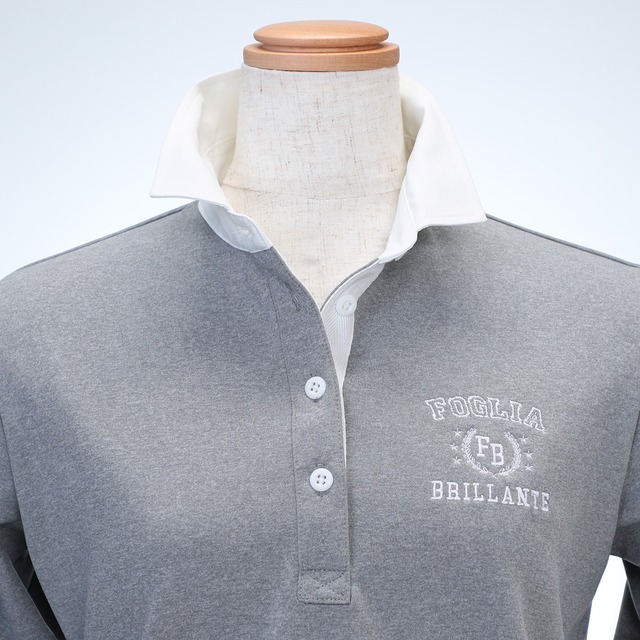 FBAL-LSPO9　レディース  RUGBYシャツ