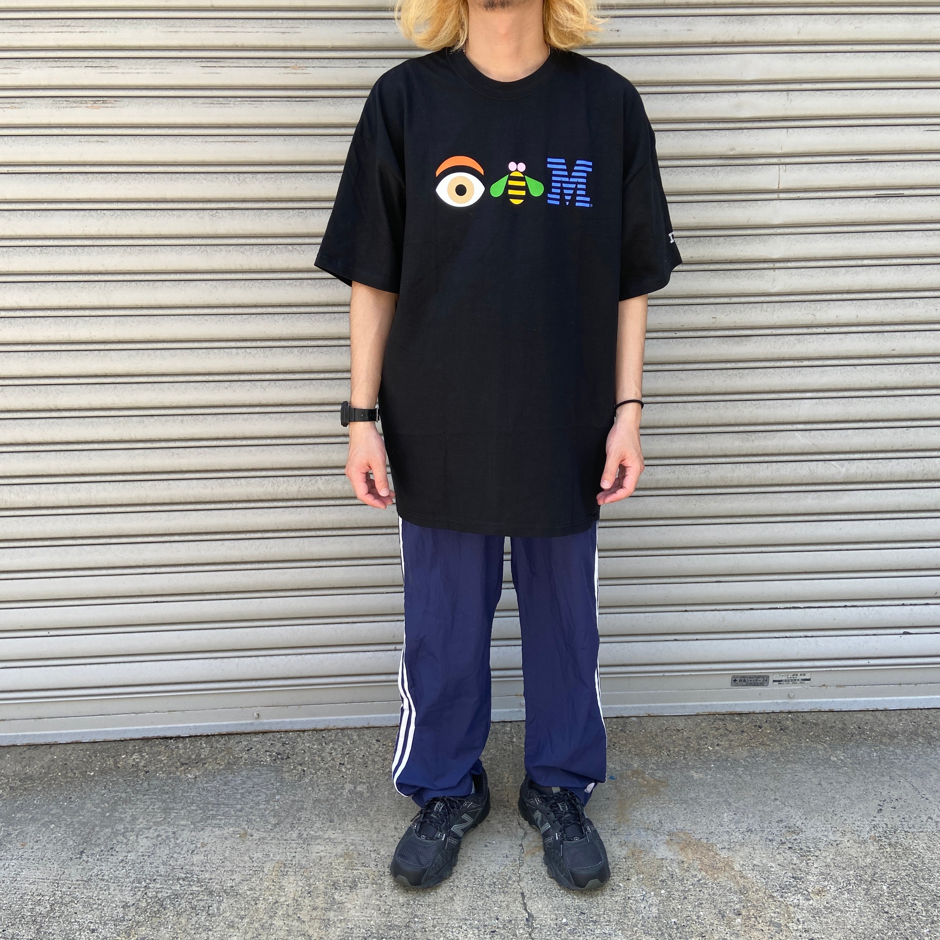 00s IBM 企業ロゴプリントTシャツ カンパニーTシャツ ブラック XL ...