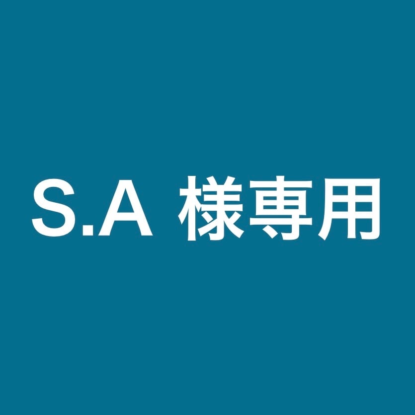 sa様専用 紛らわしく sa様専用 紛らわしく