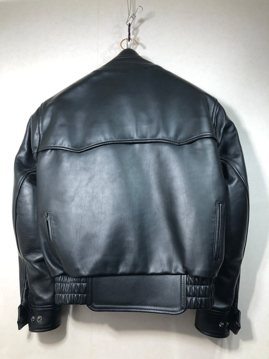 813072○ PAIR SLOPE STP-98F レザー ジャケット ブラック ライダース  