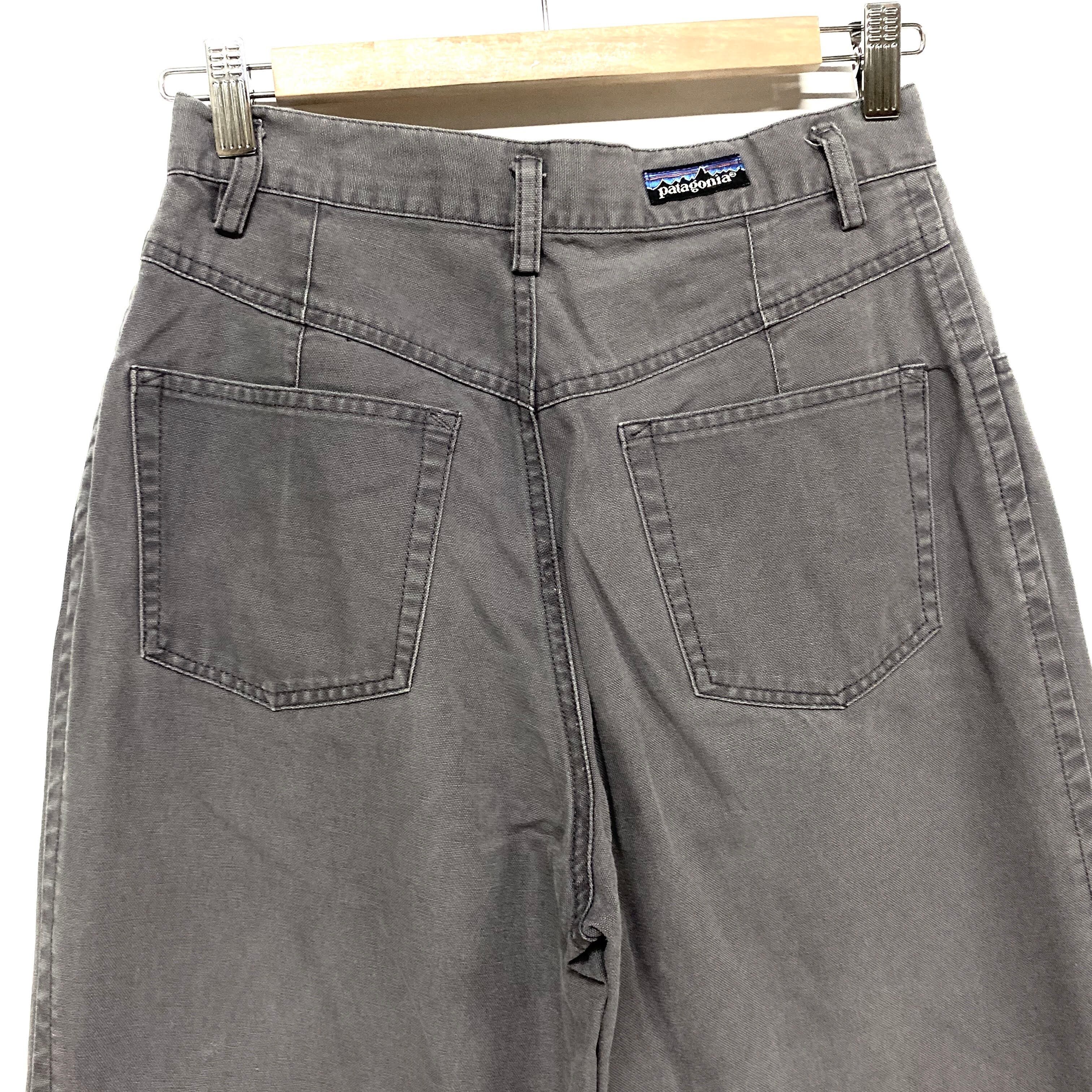 patagonia パタゴニア タック入り コットンパンツ レディース8 W28相当