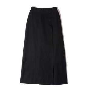 agnès b.    wrap long skirt