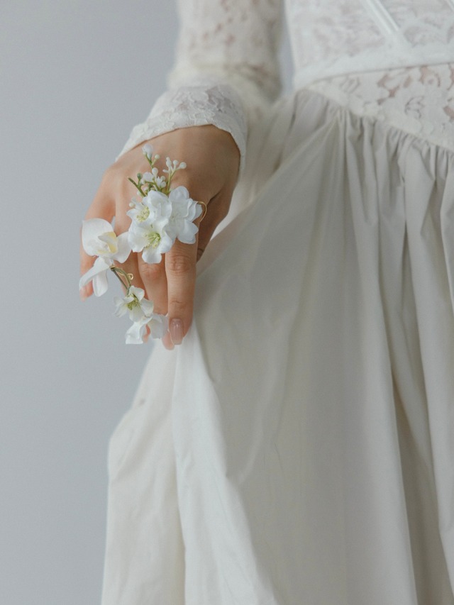 ※再販※【10/23〜発送】flower ring (Sサイズ)