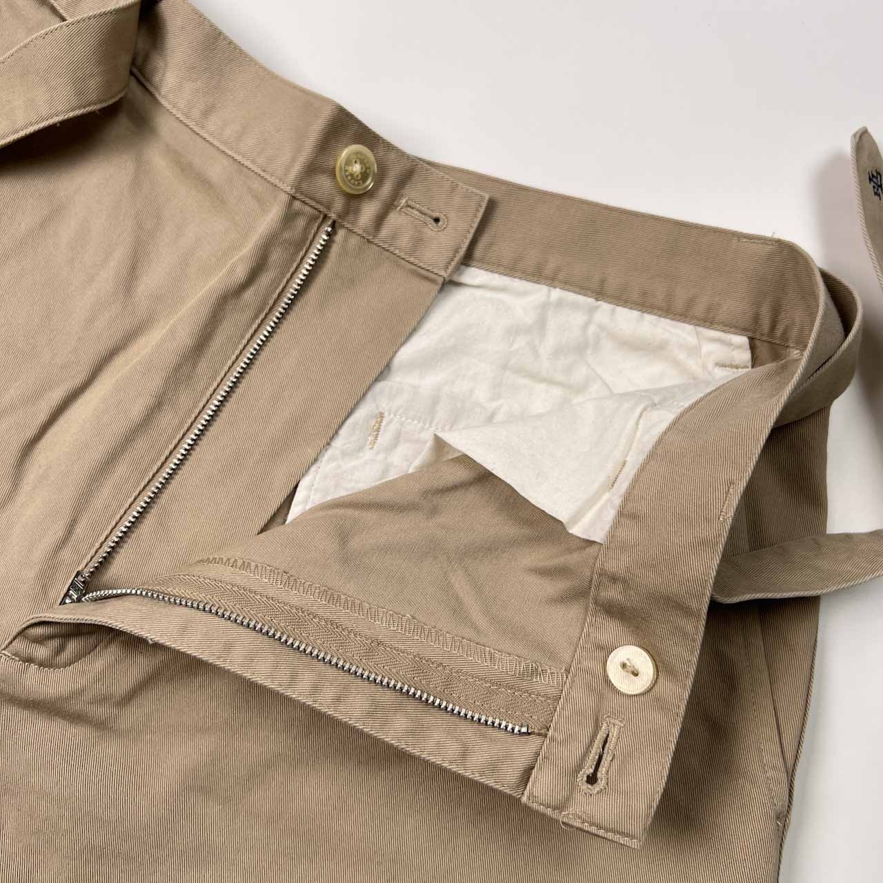 LAUREN RALPH LAUREN ローレン ラルフローレン ベルト付き ショートパンツ ハーフパンツ ショーツ サイズ12 /ベージュ/ビンテージ