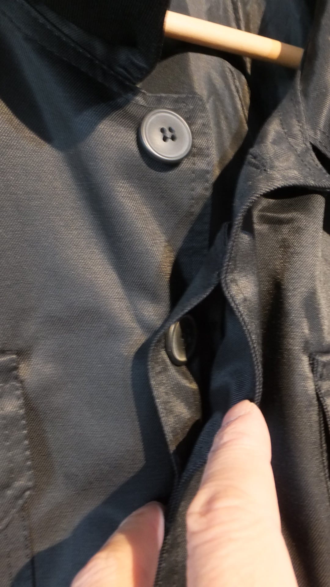 ポーランドの警備会社 ODRA 企業ロゴ刺繍入り警備員ジャケット