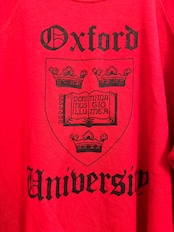 OXFORD UNIVERSITY カレッジスウェット