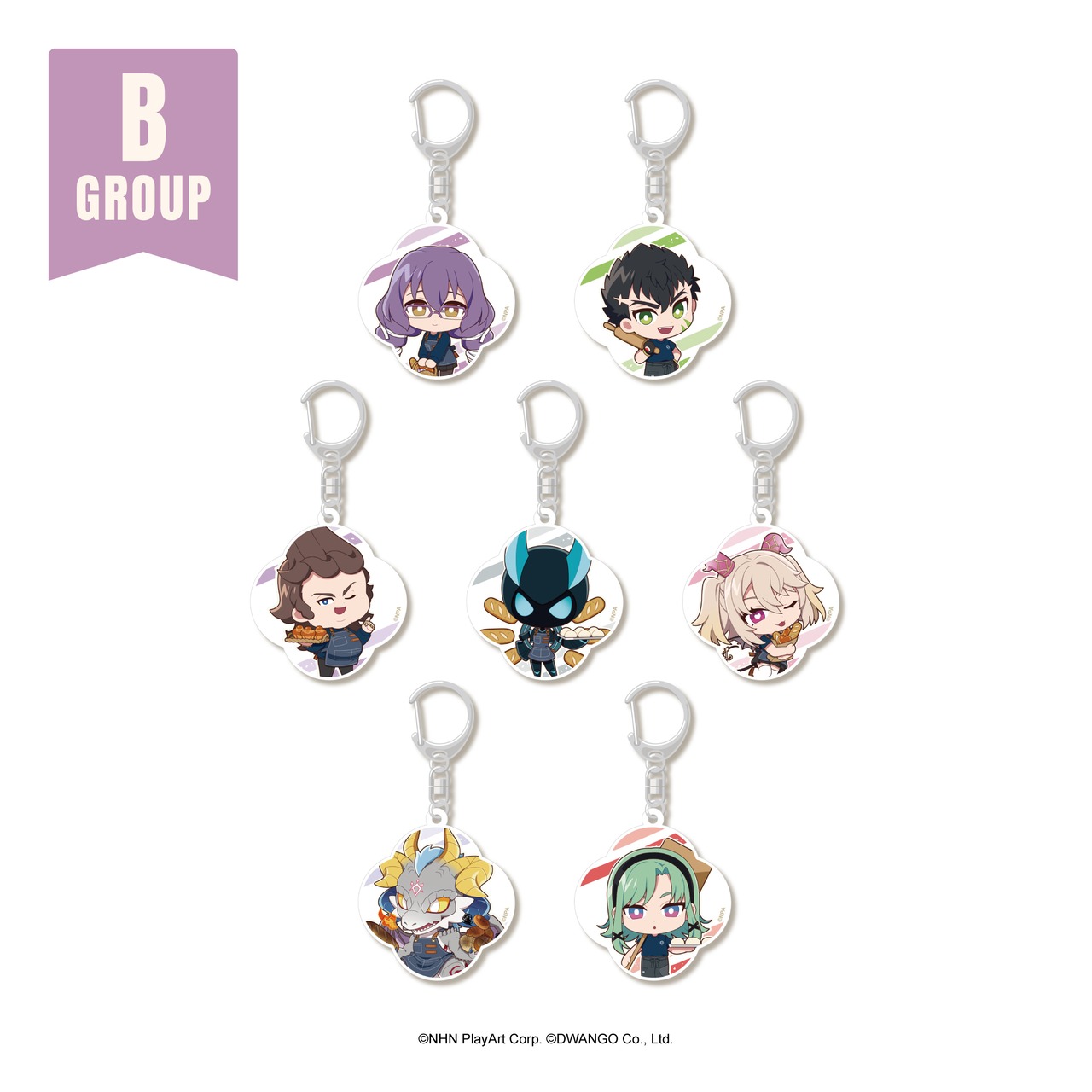 #コンパス 戦闘摂理解析システム × R Baker   トレーディングミニキャラアクリルキーホルダー 【A・B・Cグループ】