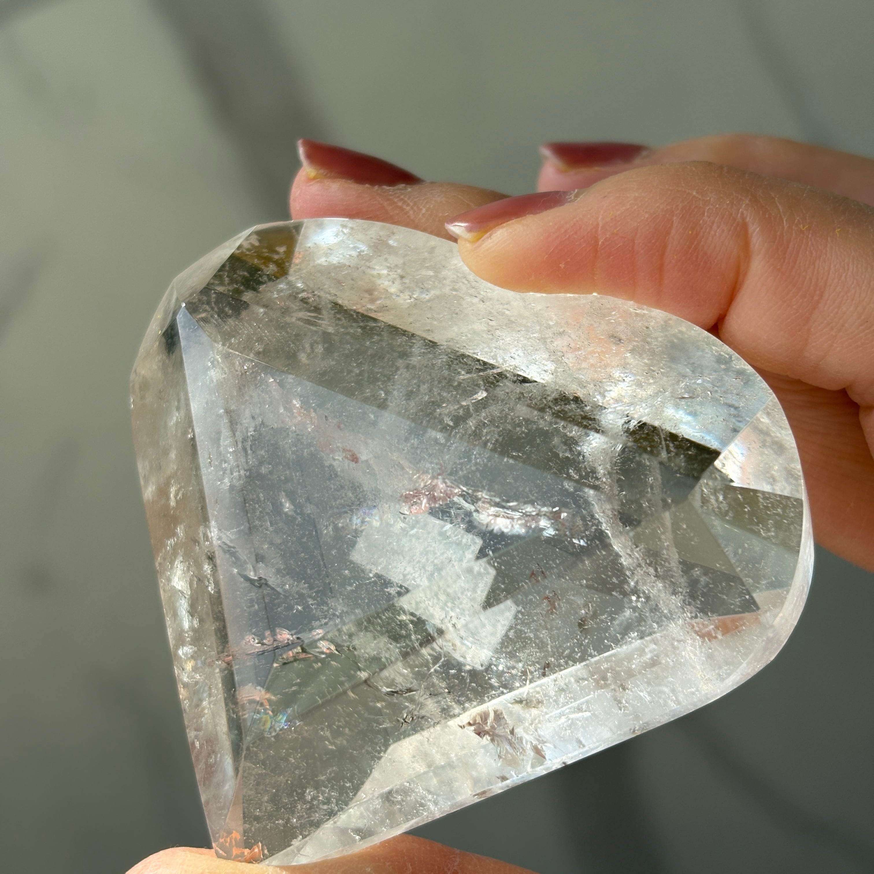トカンティンス州産 レムリアンシードクリスタル 水晶 ハート ③