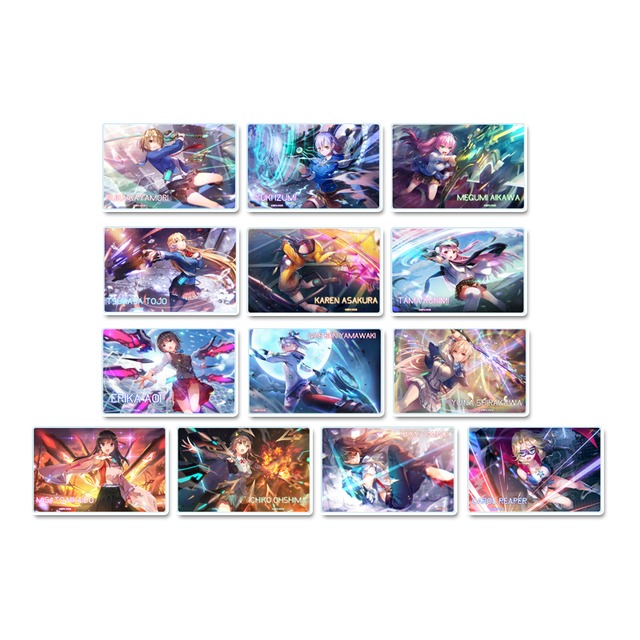 ヘブンバーンズレッド トレーディングアクリルカード BOX