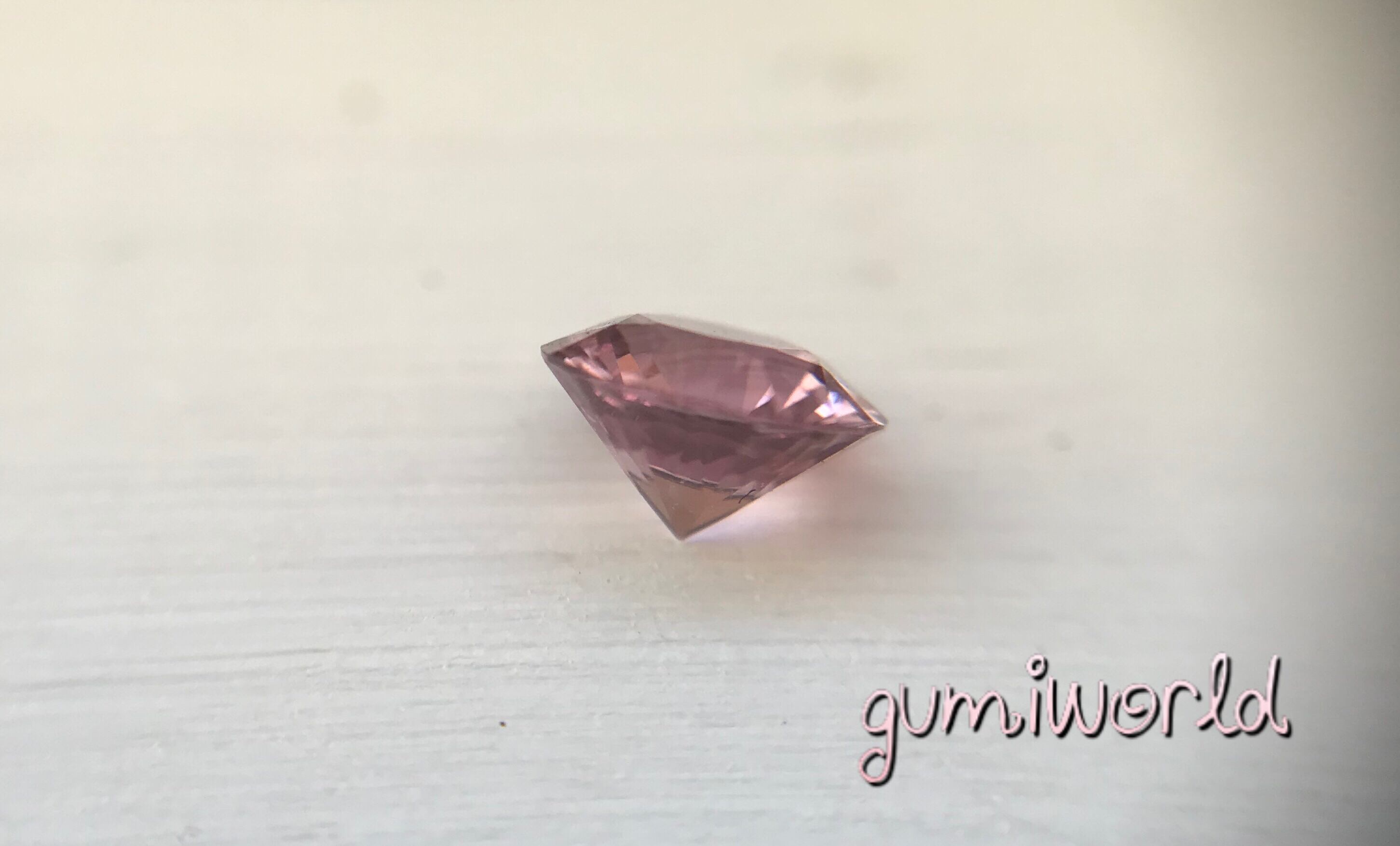 ピンクスピネル0.408ct ソーティングメモ付 | gumiworld works