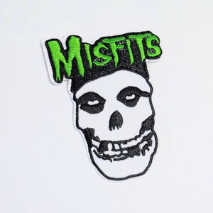 送料無料！ ★刺繍アイロンワッペン★【 The Misfits ( ミスフィッツ ) 】 〚アメリカン雑貨 アメトイ〛