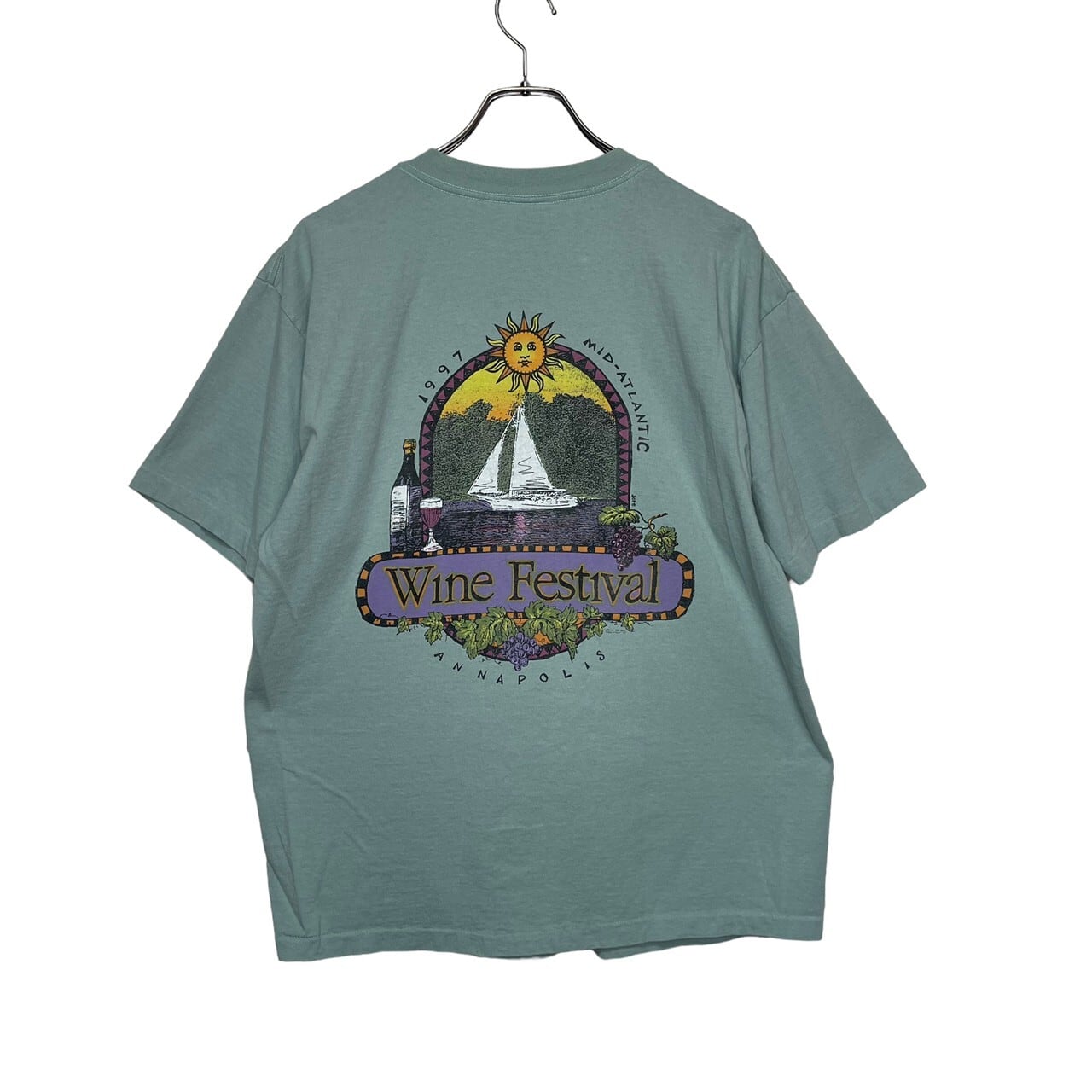 Made in USA】【両面プリント】ALL AMERICAN WEAR 半袖Tシャツ L 