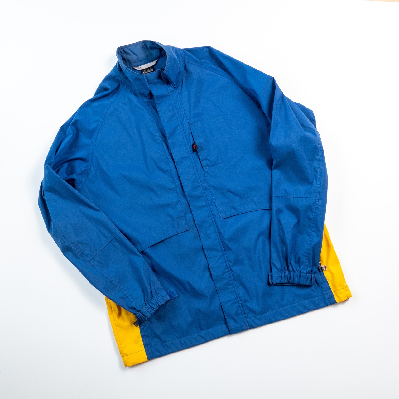 2000’s~ NIKE nylon standcollar jacket