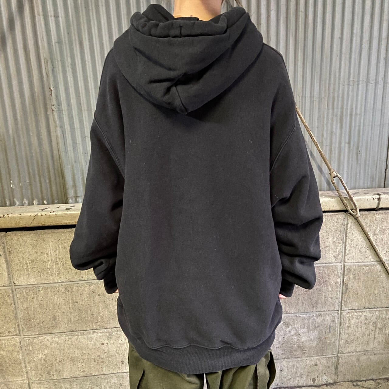 Champion チャンピオン 青タグ 復刻 フロント デカ ワッペン ロゴ