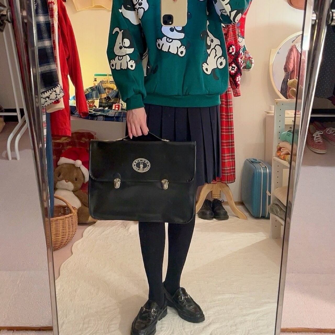 QP school satchel bag