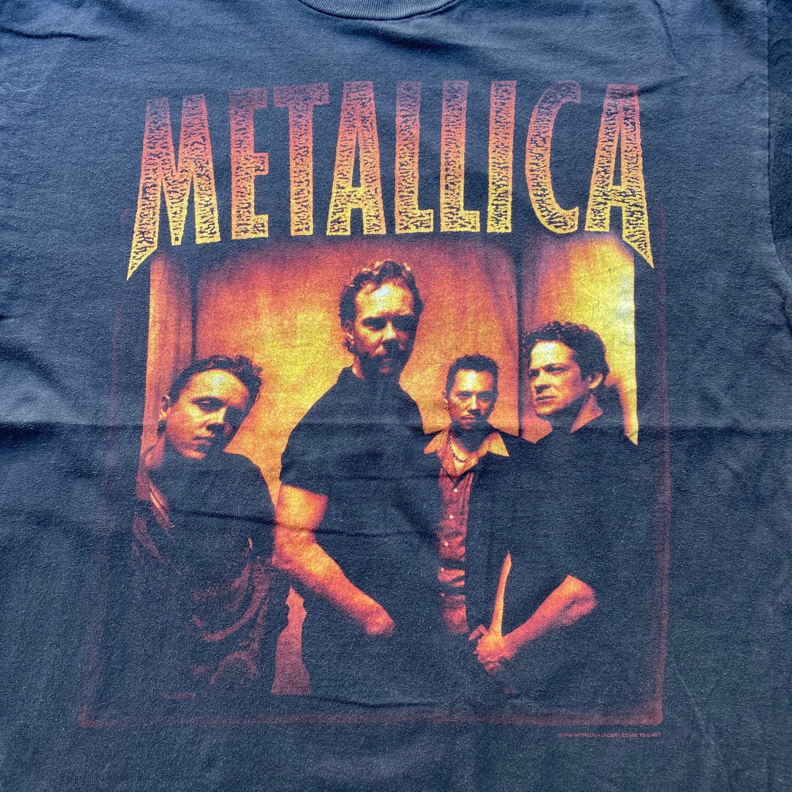 希少 90s METALLICA RELOAD 1998 Tシャツ 雰囲気抜群