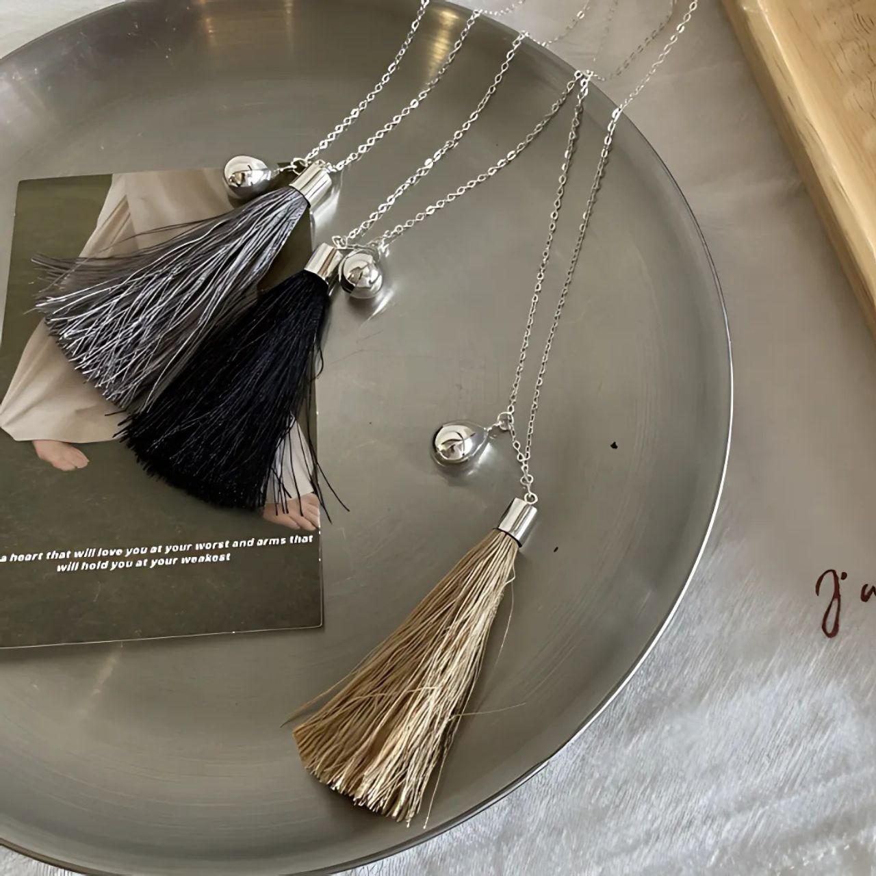 Brise Tassel Necklace F0424