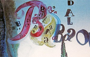 サルバドール・ダリ「ババウオ」作品証明書・展示用フック・限定375部エディション付複製画ジークレ