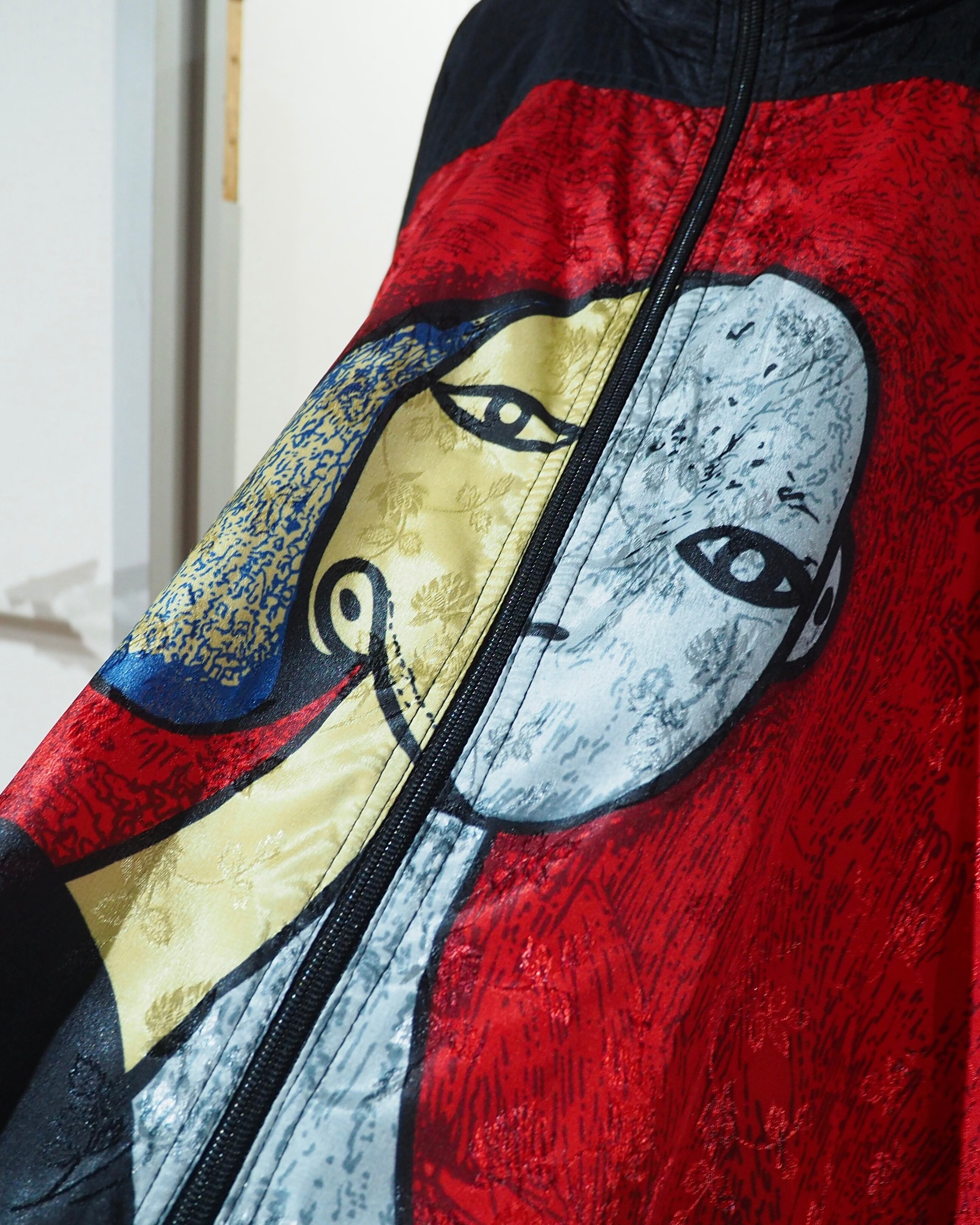 " Pablo Picasso " Cubism Art Pattern Design Vintage Loose Blouson