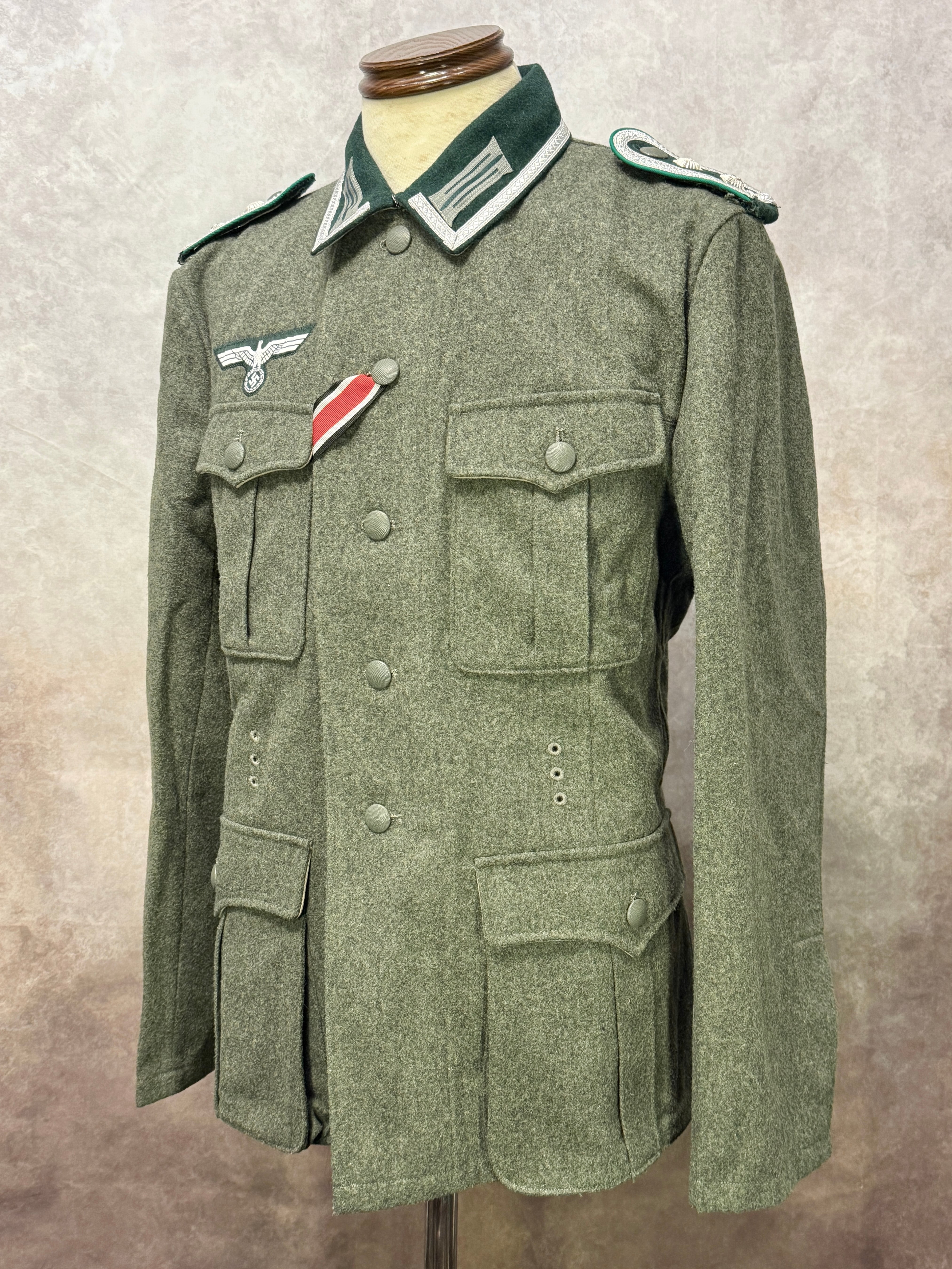 USED】WWIIドイツ軍 M36野戦服 陸軍曹長徽章付き | アイヘンバウム