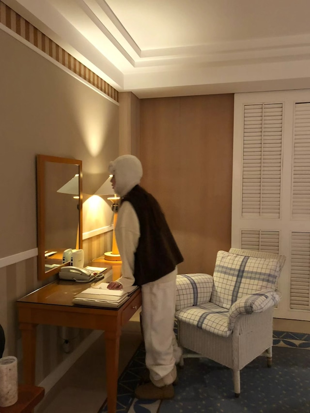 (予約) LIFFEY / Bear mustang vest 2color