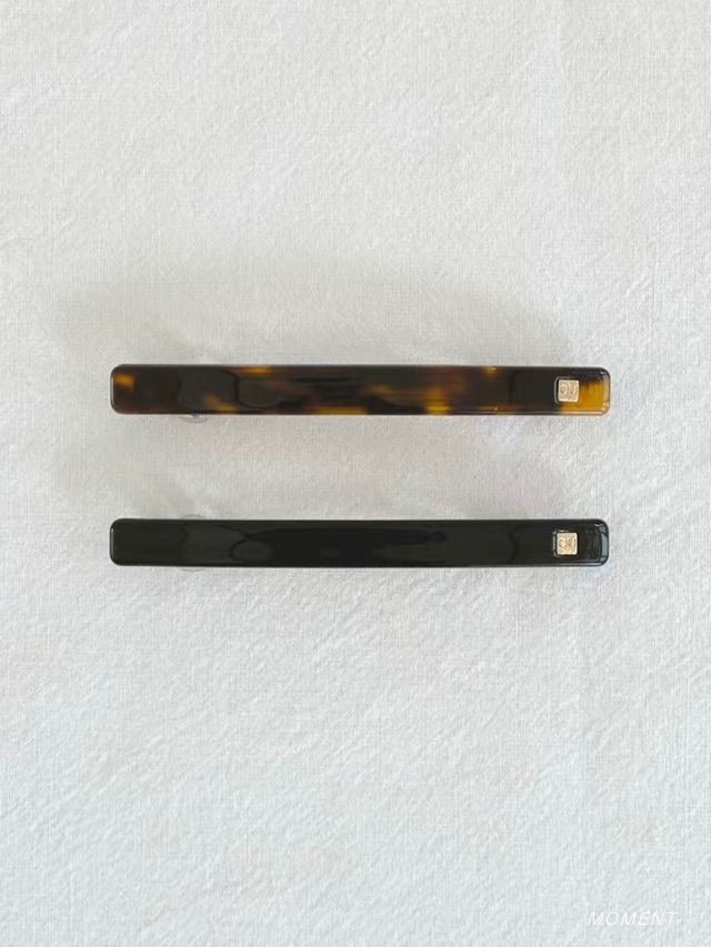 [OUNCE] besett mini line hair pin / 2color