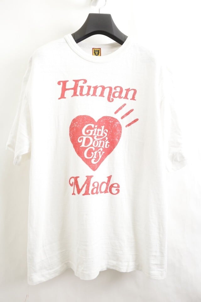 GIRLS DON'T CRY HUMAN MADE TEE WHITE XL GDC ガルドン コラボ 5703 ...