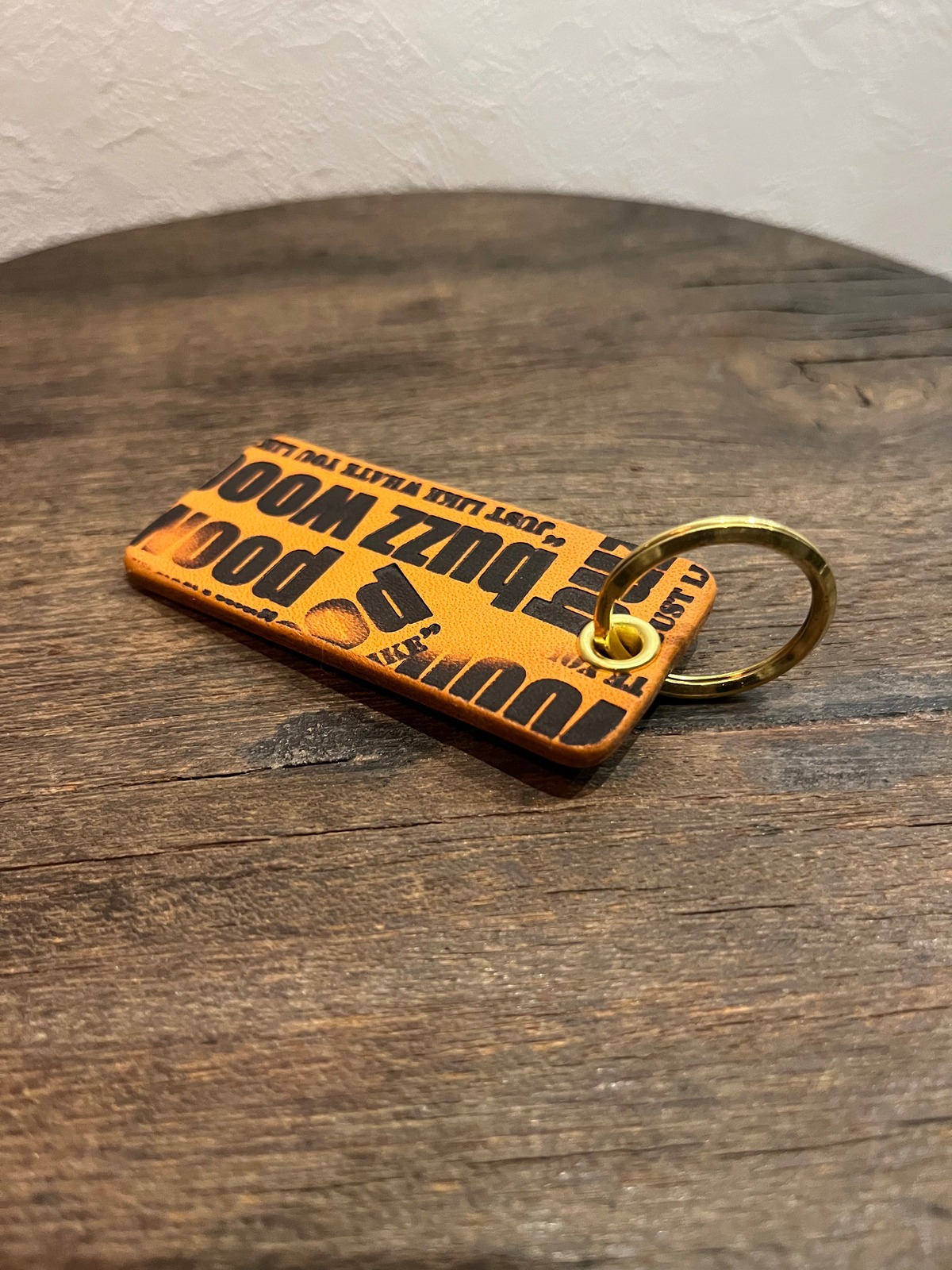 buzz key ring | buzzwoodfactory