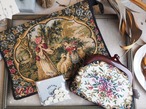 Vintage Floral Tapestry Coin Purse