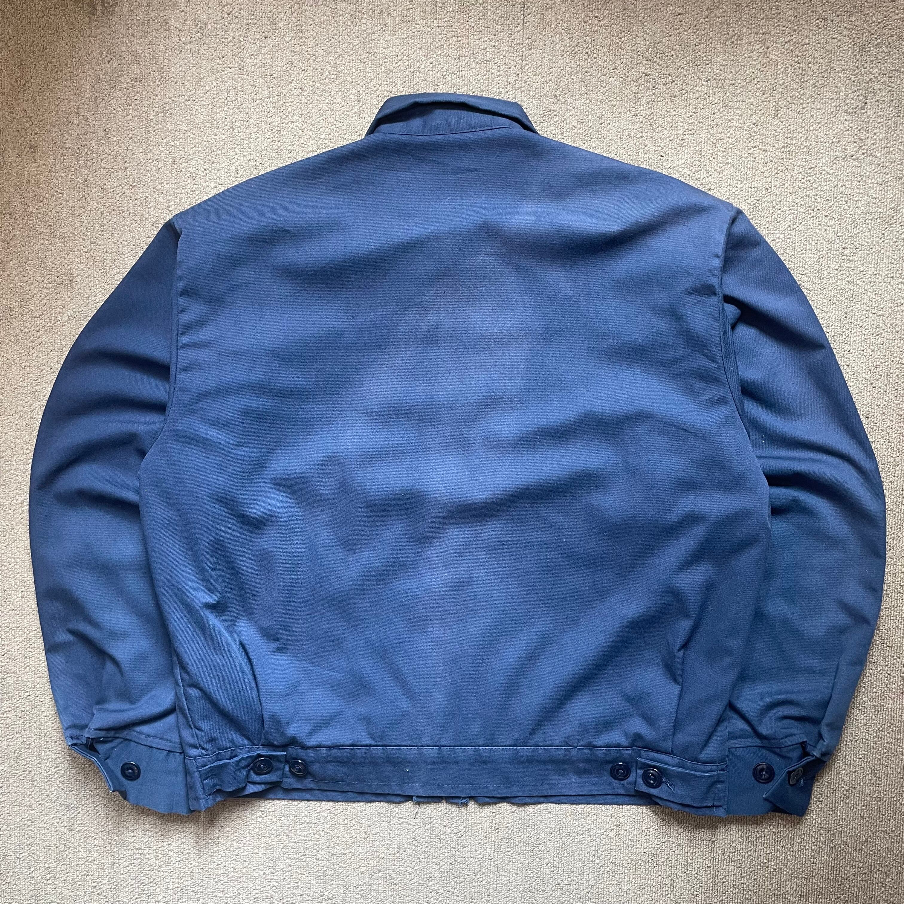 60~70s WORK WEAR CORPORATION zip up work jacket （Made in