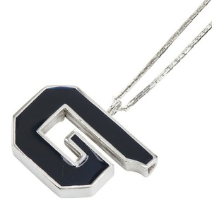 ジバンシー ヴィンテージ ロゴ ホイッスル ネックレス シルバー メタル レディース Givenchy 【中古】