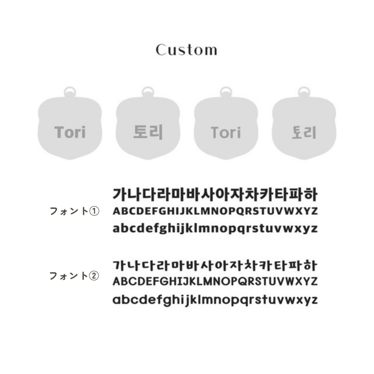【予約】[ Snugroo ] Pet Necklace Beads｜Acorn - 8