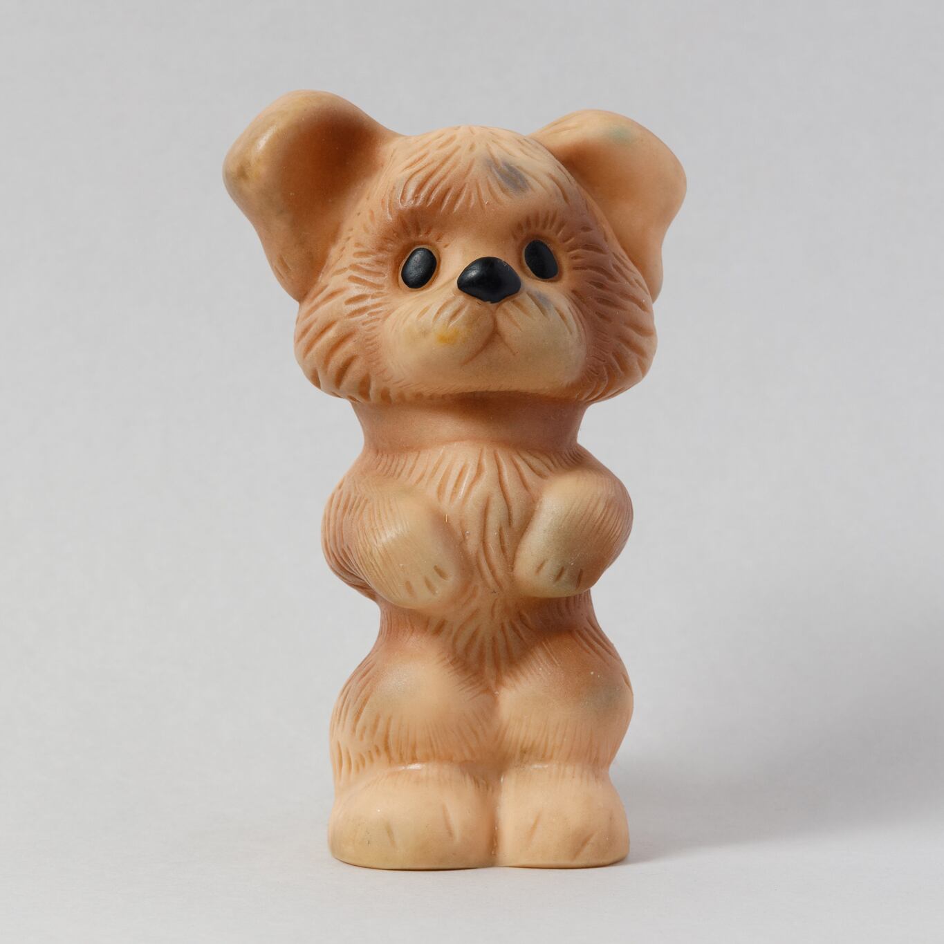 ヴィンテージ 旧ソ連 おもちゃソフビの犬 0071