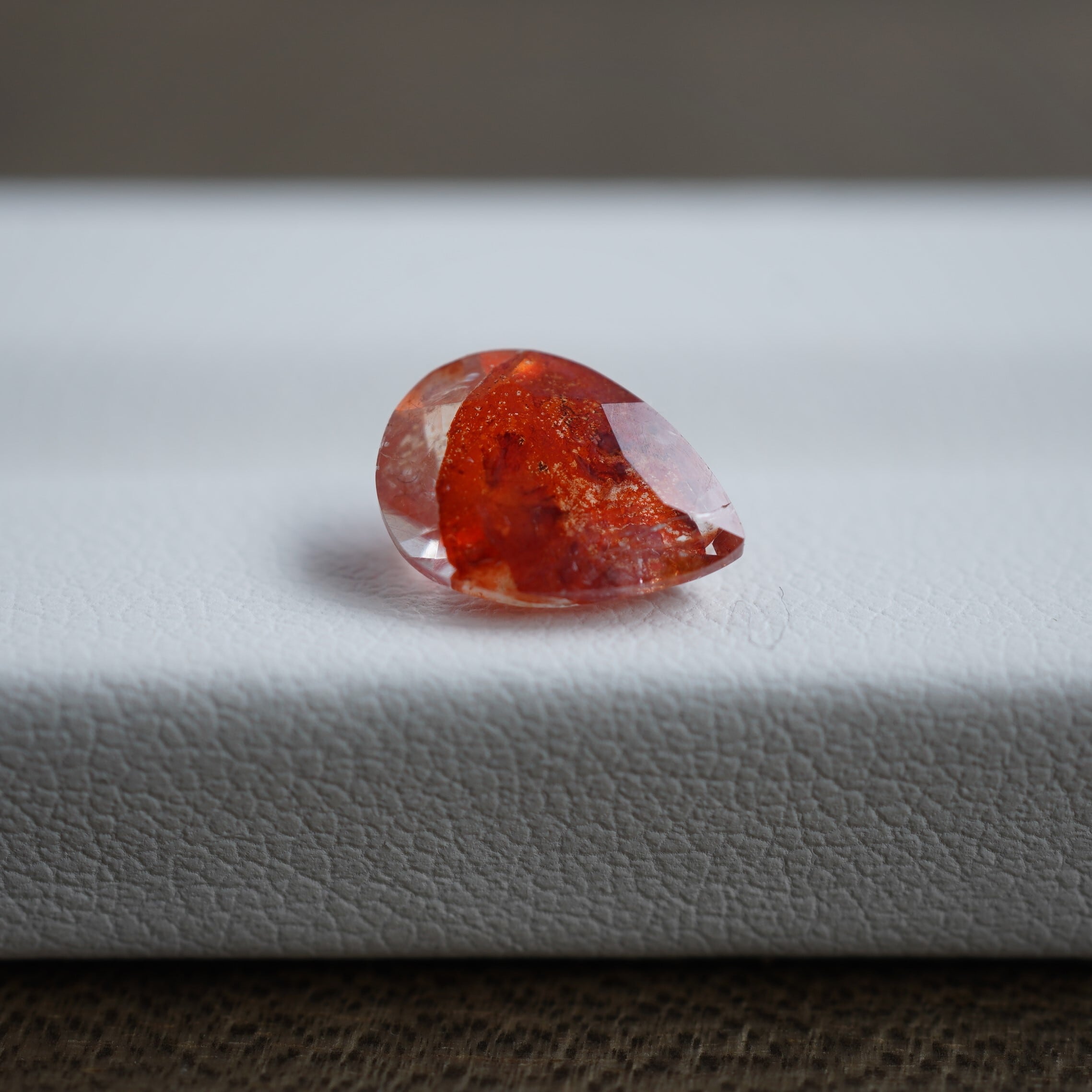 616】リモナイトinクォーツ ファセットルース 1.67ct | koku.stone