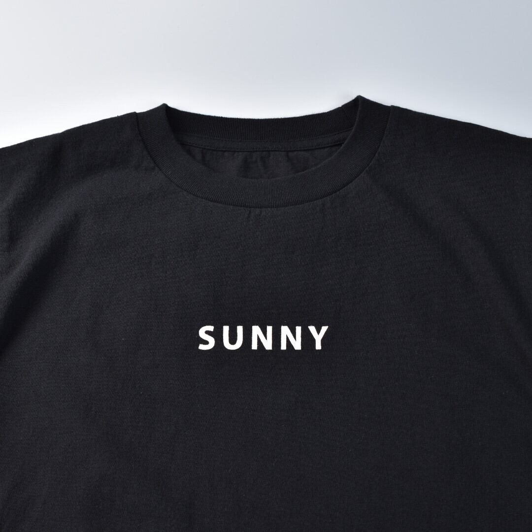 快晴堂 カイセイドウ 海上がりUNI Tシャツ SUNNY 「ある晴れた日の午後に」・まっ黒 毎年、リピーターが多いTシャツです