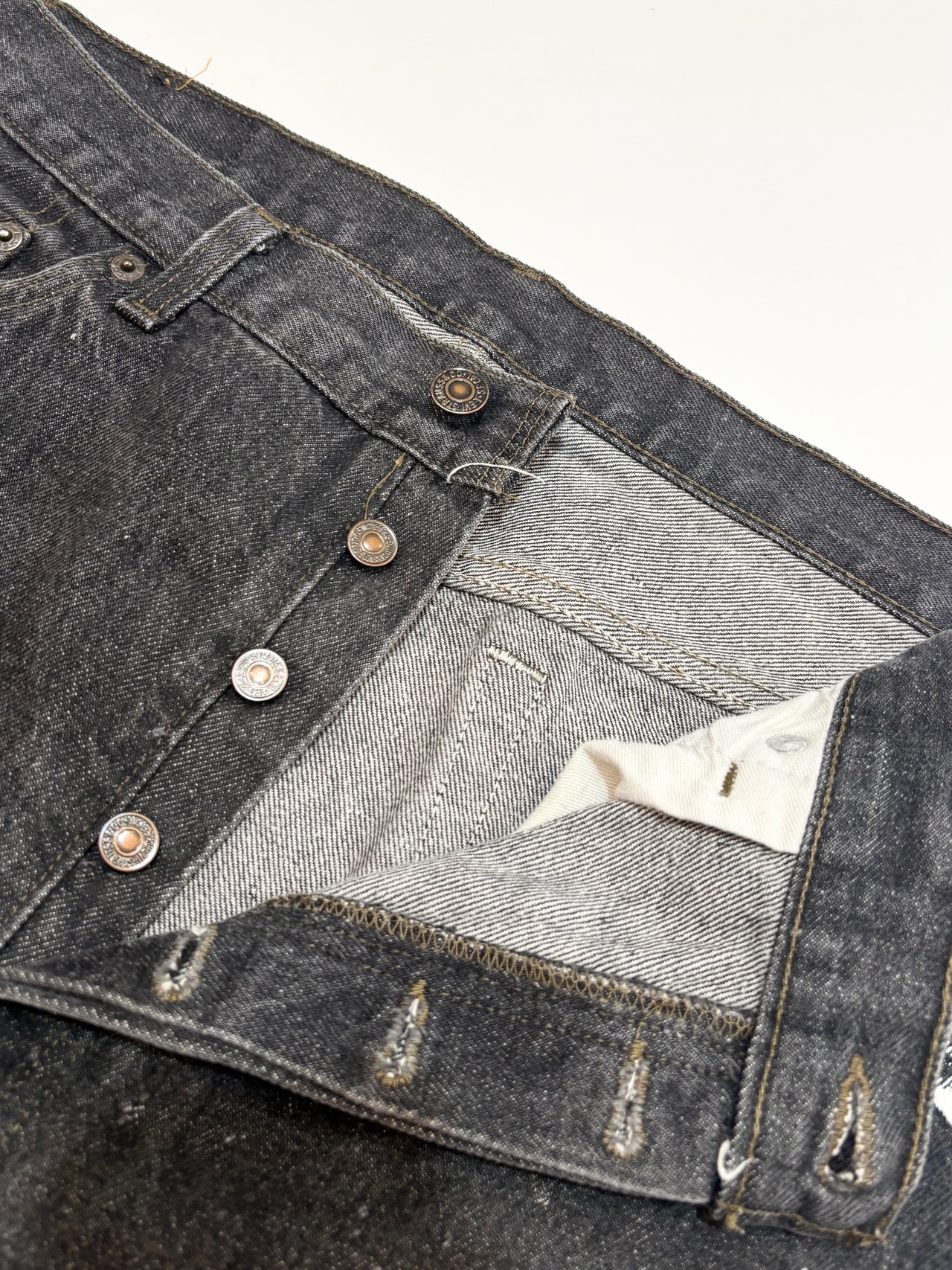 90s Levi’s 501-0658 BLACK DENIM PANTS MADE IN USA Size W36L32