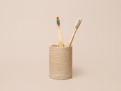 MARBLE TUMBLER - Rainforest Brown marble