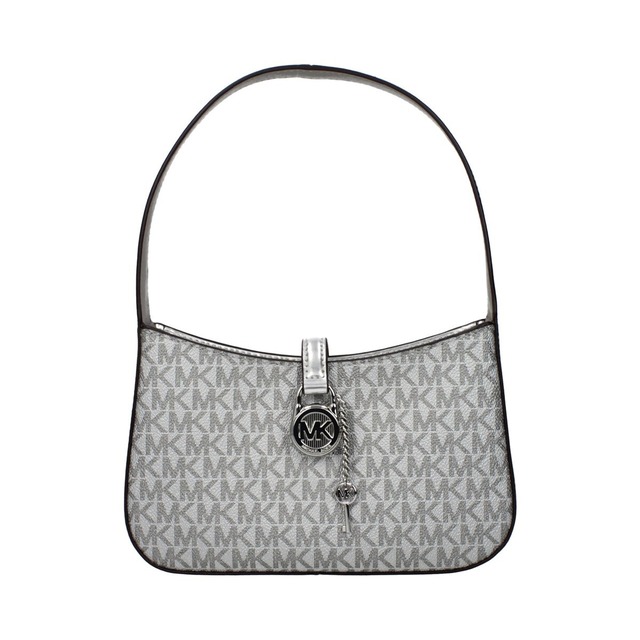 MICHAEL KORS マイケルコース レディース ハンドバッグ ファブリック シルバー