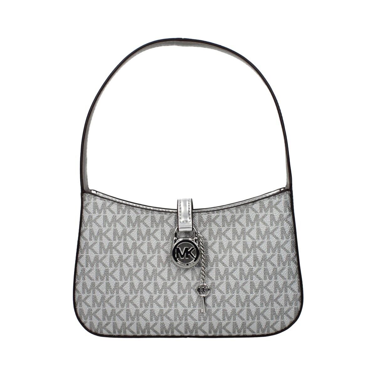 MICHAEL KORS マイケルコース レディース ハンドバッグ ファブリック シルバー