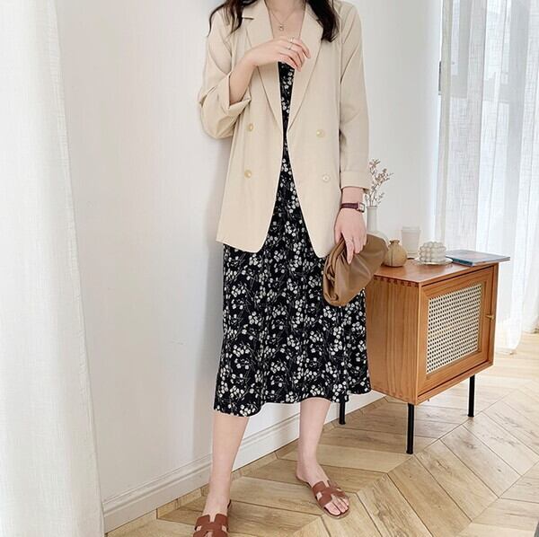 春夏新作 21 ジャケット レディース 春夏ジャケットレディース 夏ジャケット 夏用ジャケット ジャケット レディース 夏 薄手アウター 薄手 ジャケット テーラードジャケット ダブルジャケット オフィスカジュアル 通勤 ミドル丈 ワッシャー ゆったり 体型カバー Ol 通勤