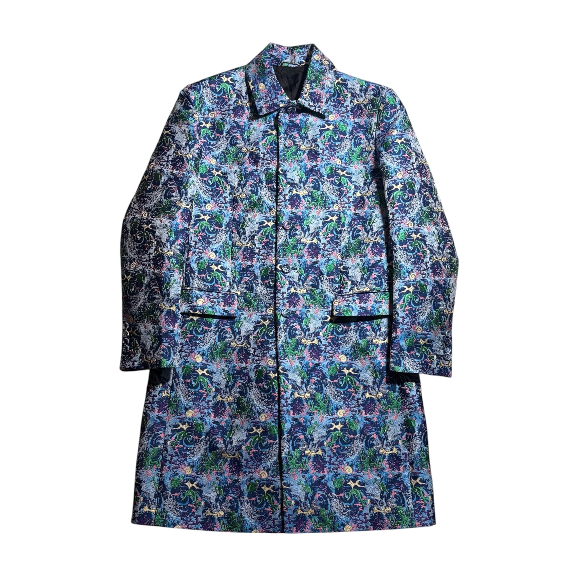 DOLCE&GABBANA leather napoleon jacket | NOIR ONLINE